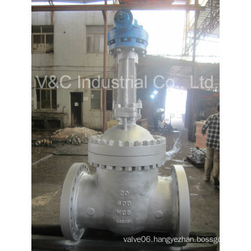 High Pressure 150lbs-1500lbs Carbon Steel Flanged Gate Valve